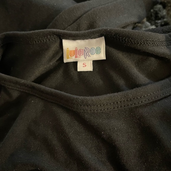 - NWT LuLaRoe Solid Black Debbie Straight Pencil Long Sleeve Dress Size Sm… - Picture 3 of 8